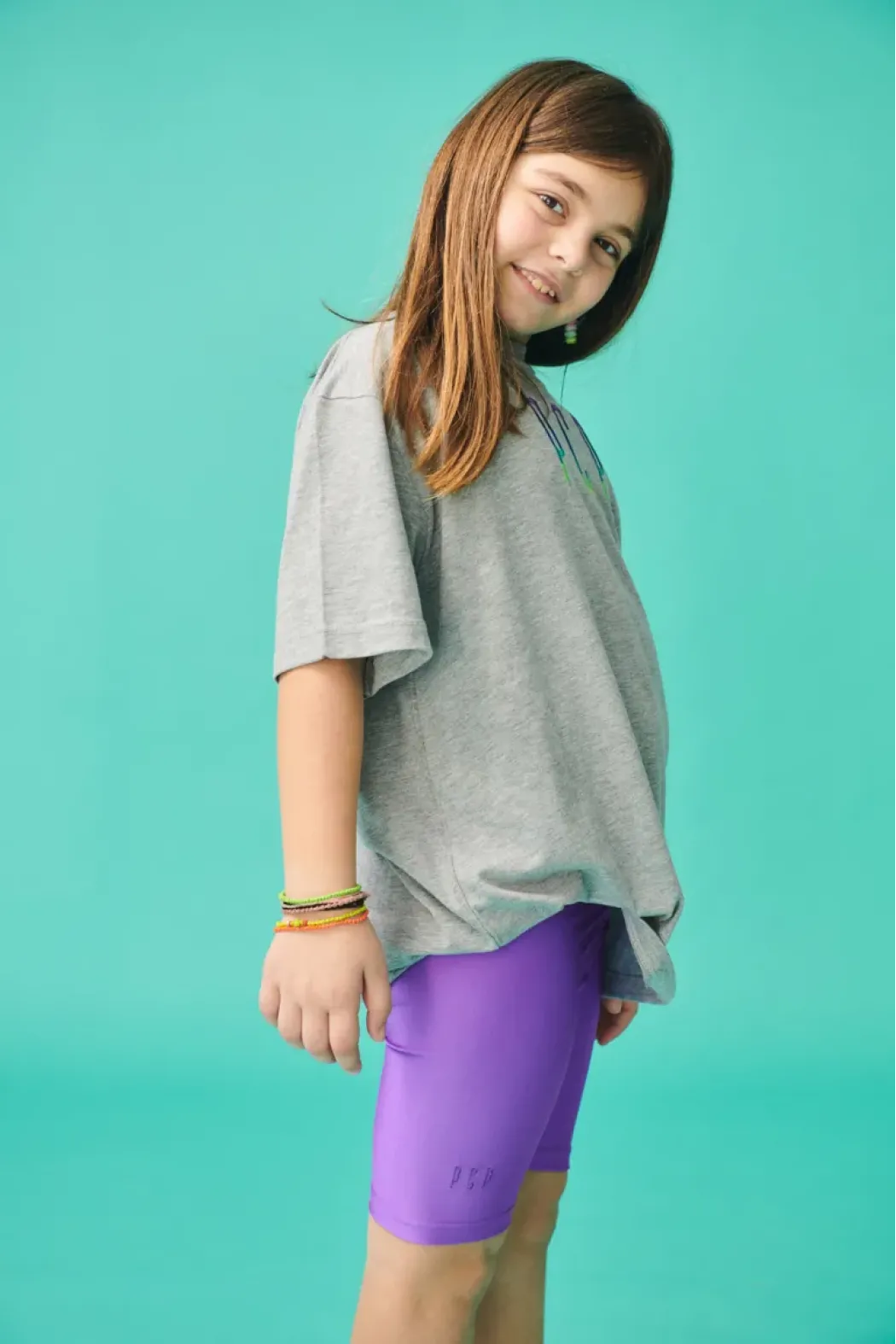 Kiddo Amaryllis Shiny Biker Shorts