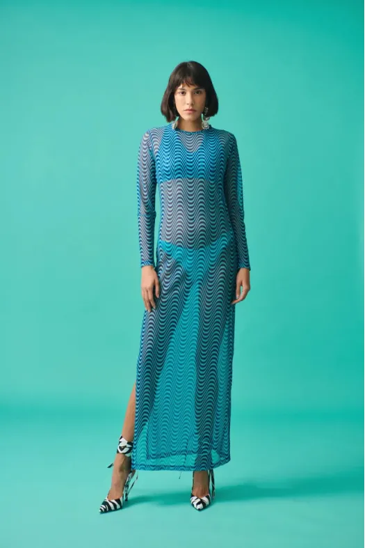 Evie Mesh Dress