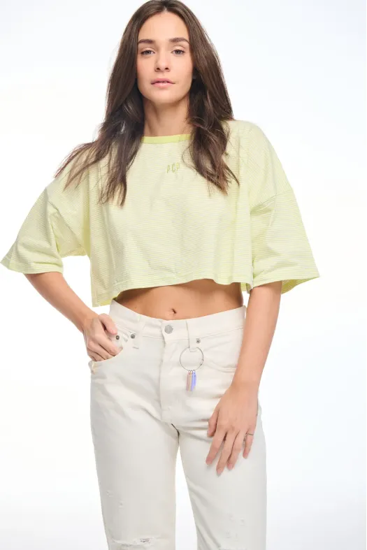 KENZIE NEW MARINE CROP TOP