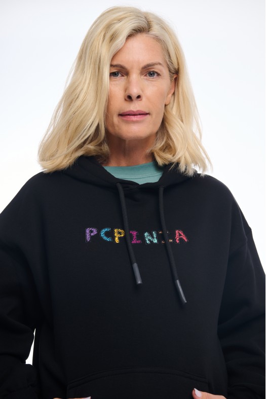 PCPINIA Σάπιο Μήλο Κεντημένο Φούτερ