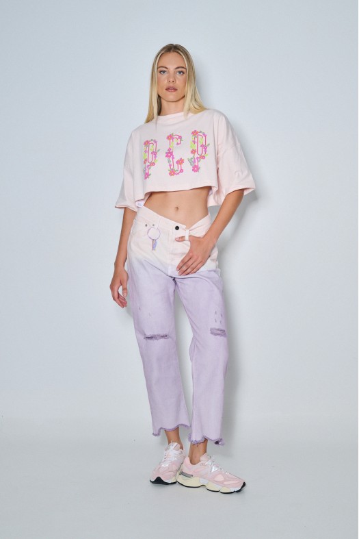 FLORAL CROP TOP