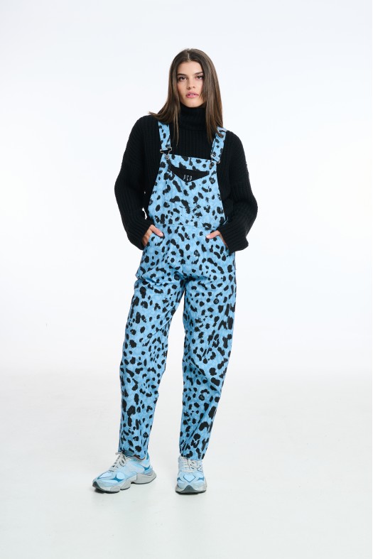 Dungarees PCP Beige animal print
