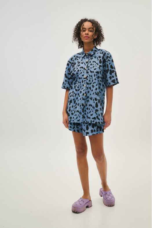 Woman shorts printed - Xanthe