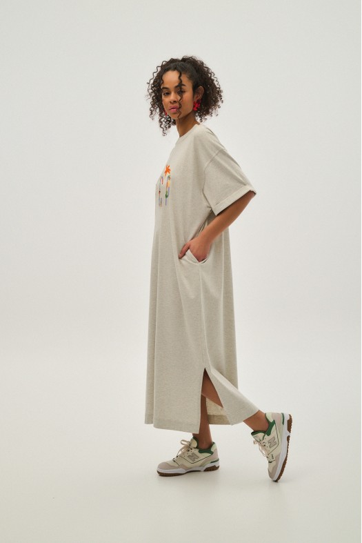 Woman dress with print - Mila