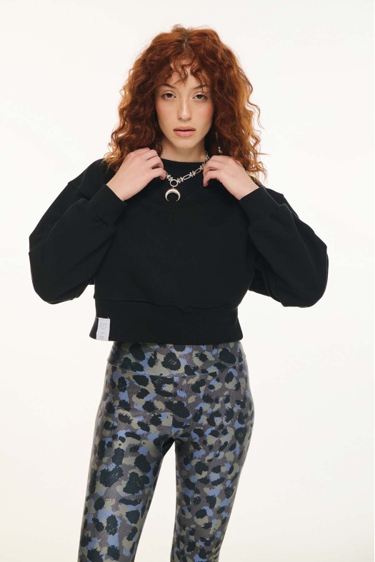 Woman Crewneck with embroidery - ELAINE