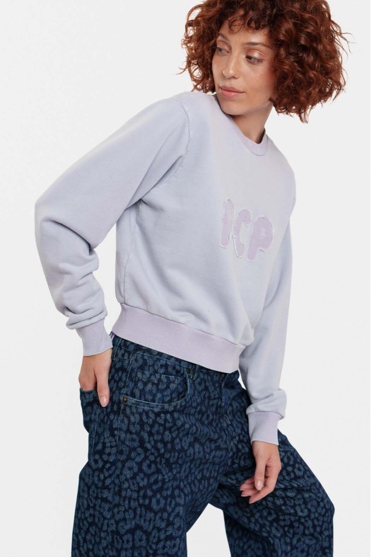 Patched Crewneck 