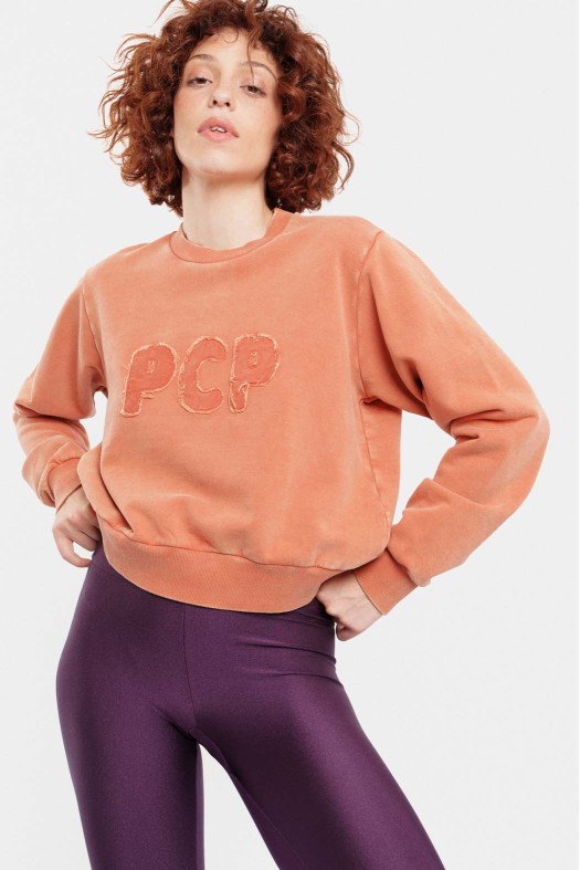 Patched Crewneck 