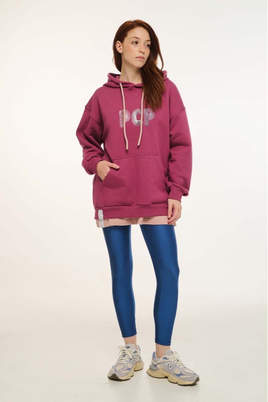 Woman Hoodie with embroidery - IDENTITY WOMEN Woman Hoodie with embroidery - IDENTITY WOMEN