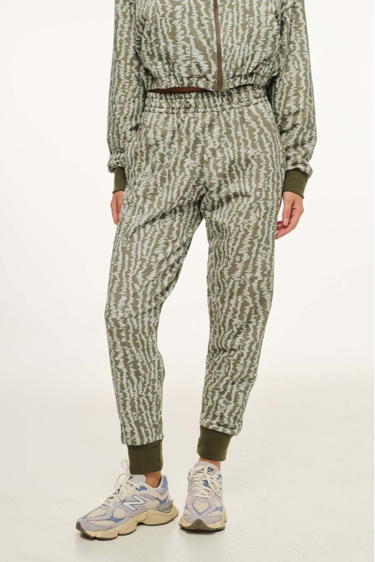 Woman Jogger with embroidery - CRAYON WOMEN Woman Jogger with embroidery - CRAYON WOMEN