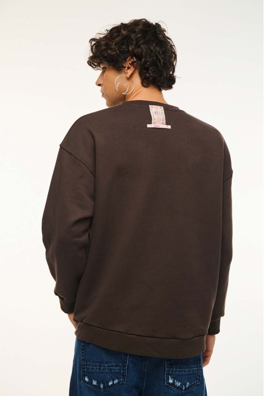 Ανδρικό Φούτερ με κέντημα - BASIC Lookbook