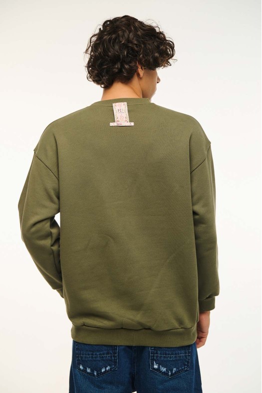 Ανδρικό Φούτερ με κέντημα - BASIC Lookbook