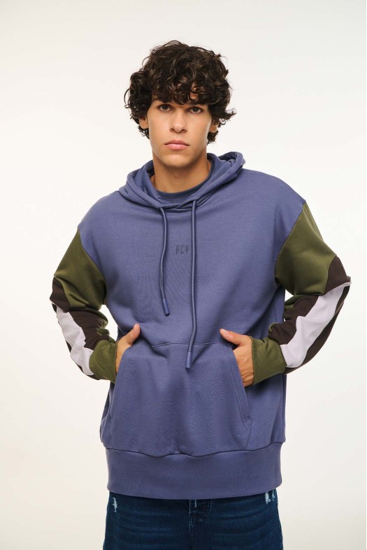 Man Hoodie with embroidery - PELLA Lookbook