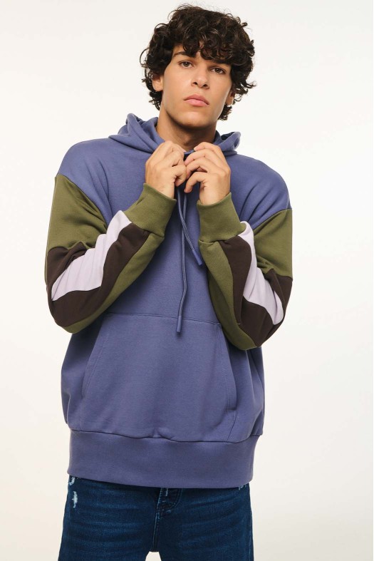 Man Hoodie with embroidery - PELLA