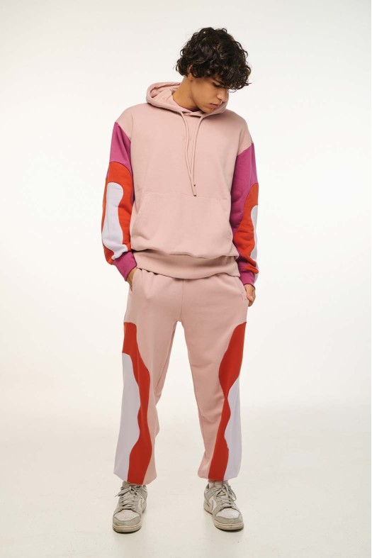 Man Hoodie with embroidery - PELLA Lookbook