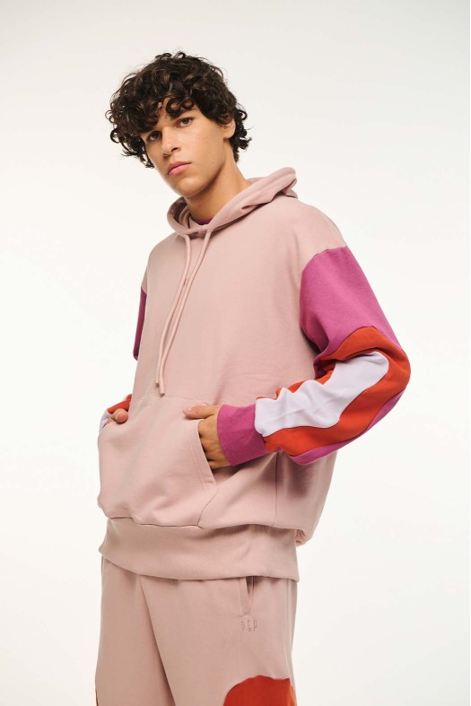 Man Hoodie with embroidery - PELLA Lookbook
