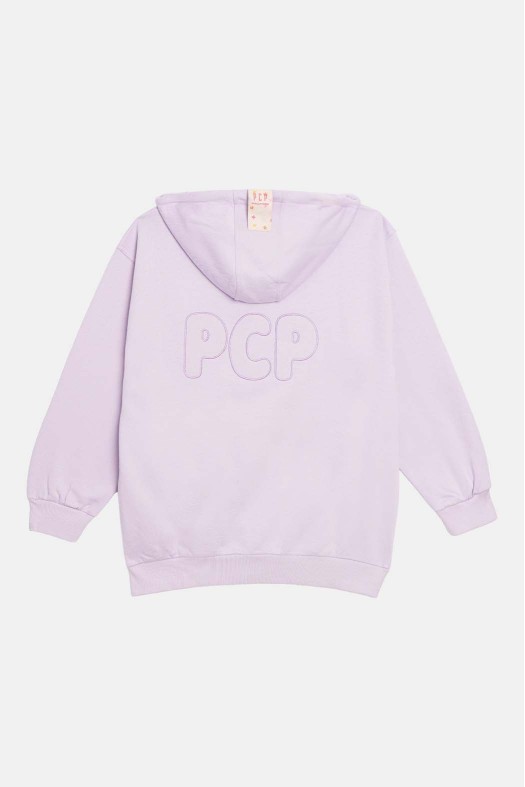 Woman Zip Hoodie with embroidery - Basic Woman Zip Hoodie with embroidery - Basic