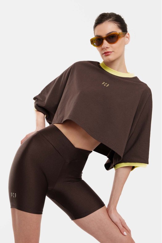 Woman Crop Top with embroidery – Sloutsy