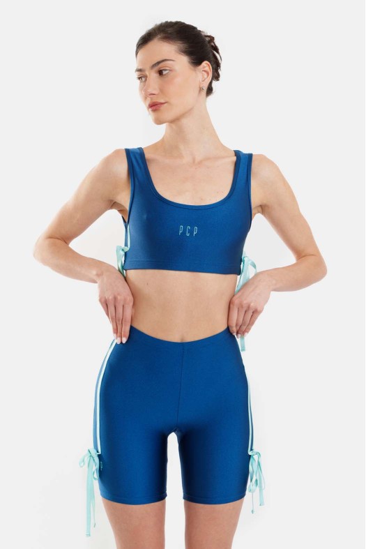 Γυναικείο Crop Top με κέντημα - Alina