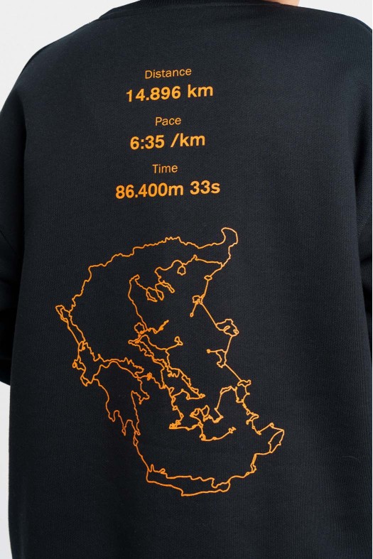 Γυναικείο Φούτερ με κέντημα – POST RUN