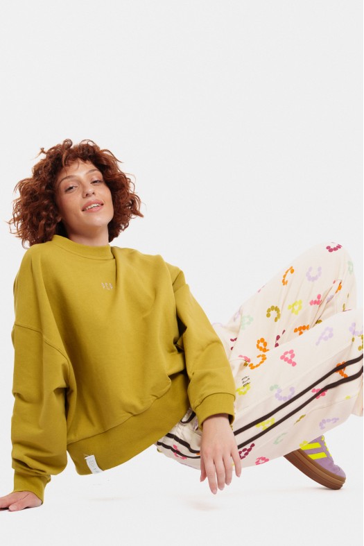 Woman Crewneck with embroidery - TOMMY Woman Crewneck with embroidery - TOMMY