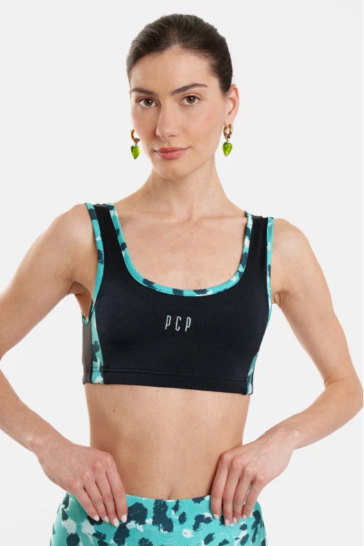 Γυναικείο Crop Top με κέντημα - Nadia