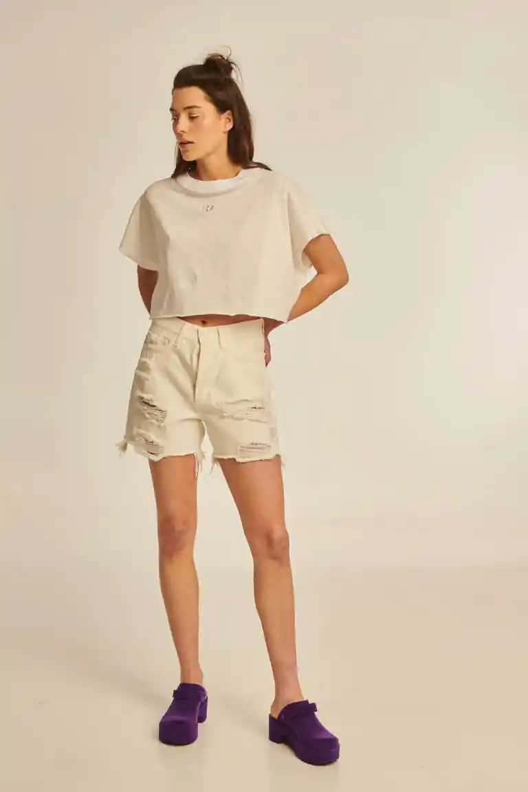 Women's Pants PCP Clothing Ecru