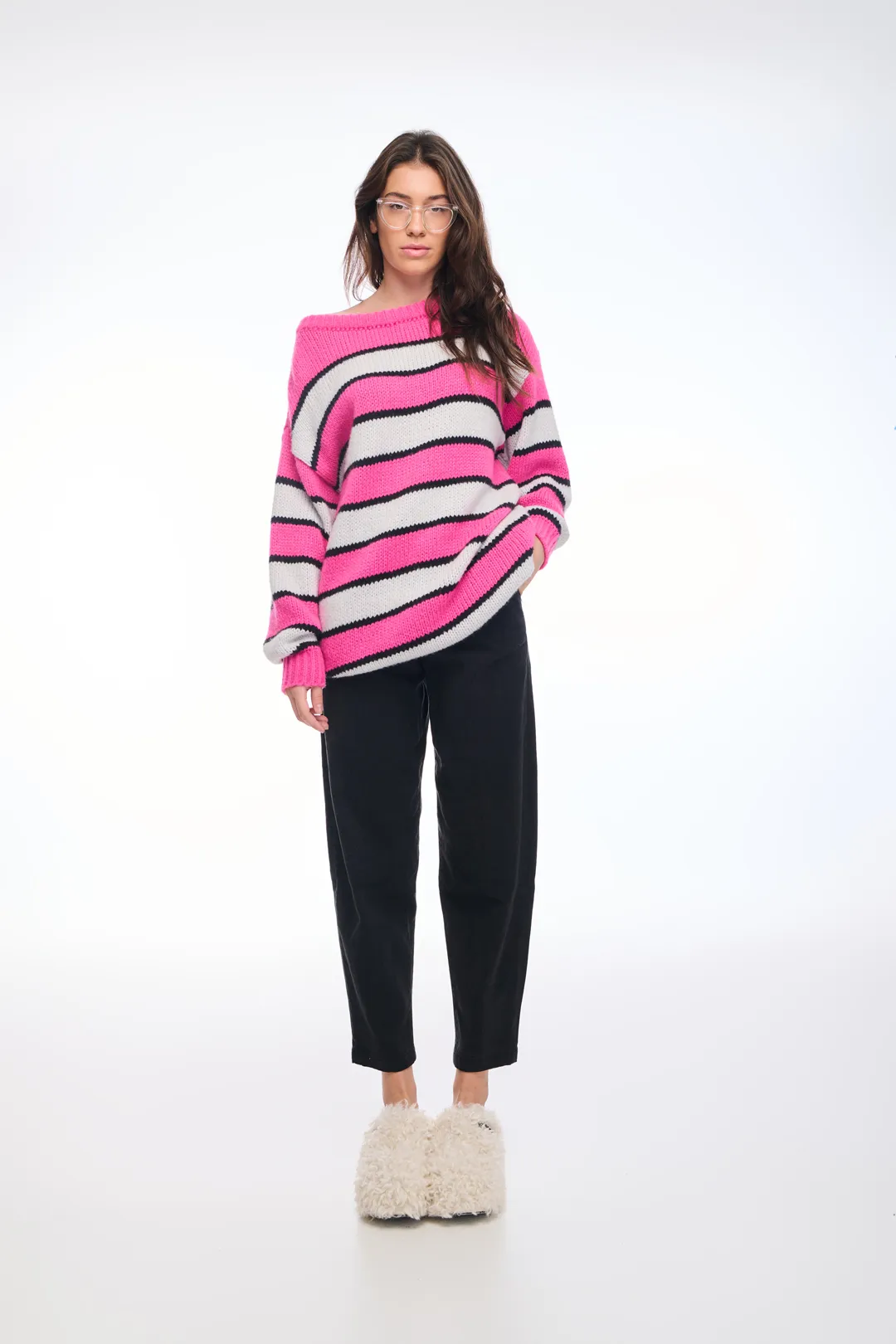 Women's Knitwear PCP Clothing Fuchsia