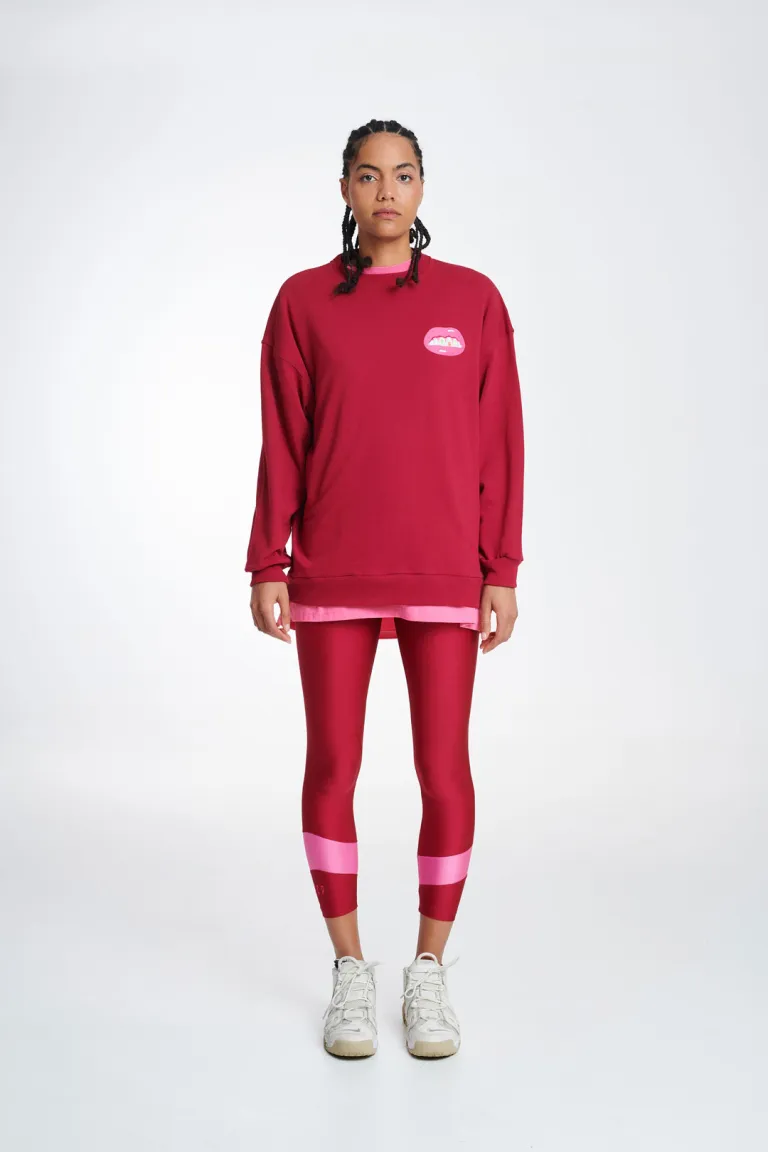 Women's Hoodies & Sweatshirts PCP Clothing Red