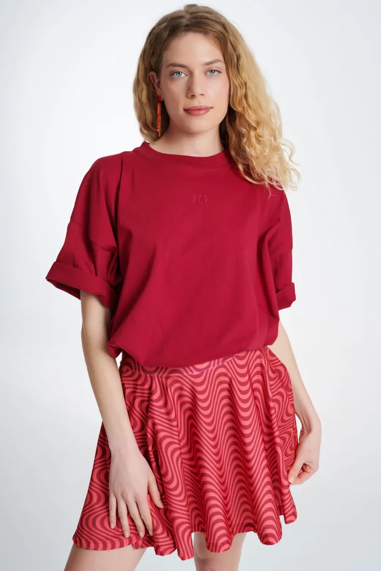 Women's T-Shirts PCP Clothing Red