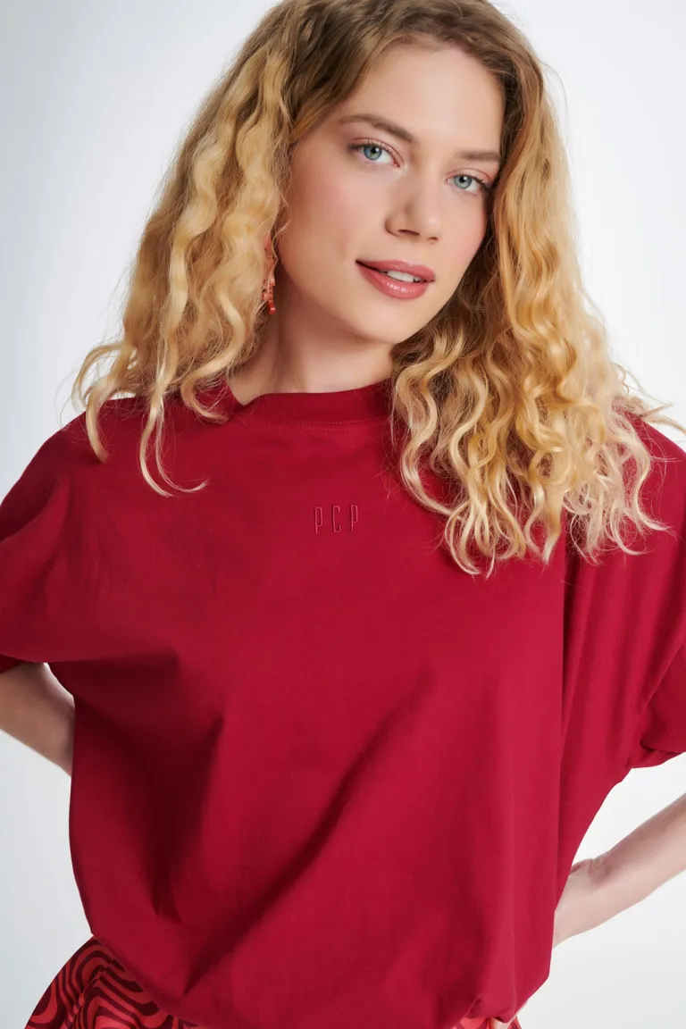 Κοντομάνικο Μπλουζάκι Μονόχρωμο - One Color