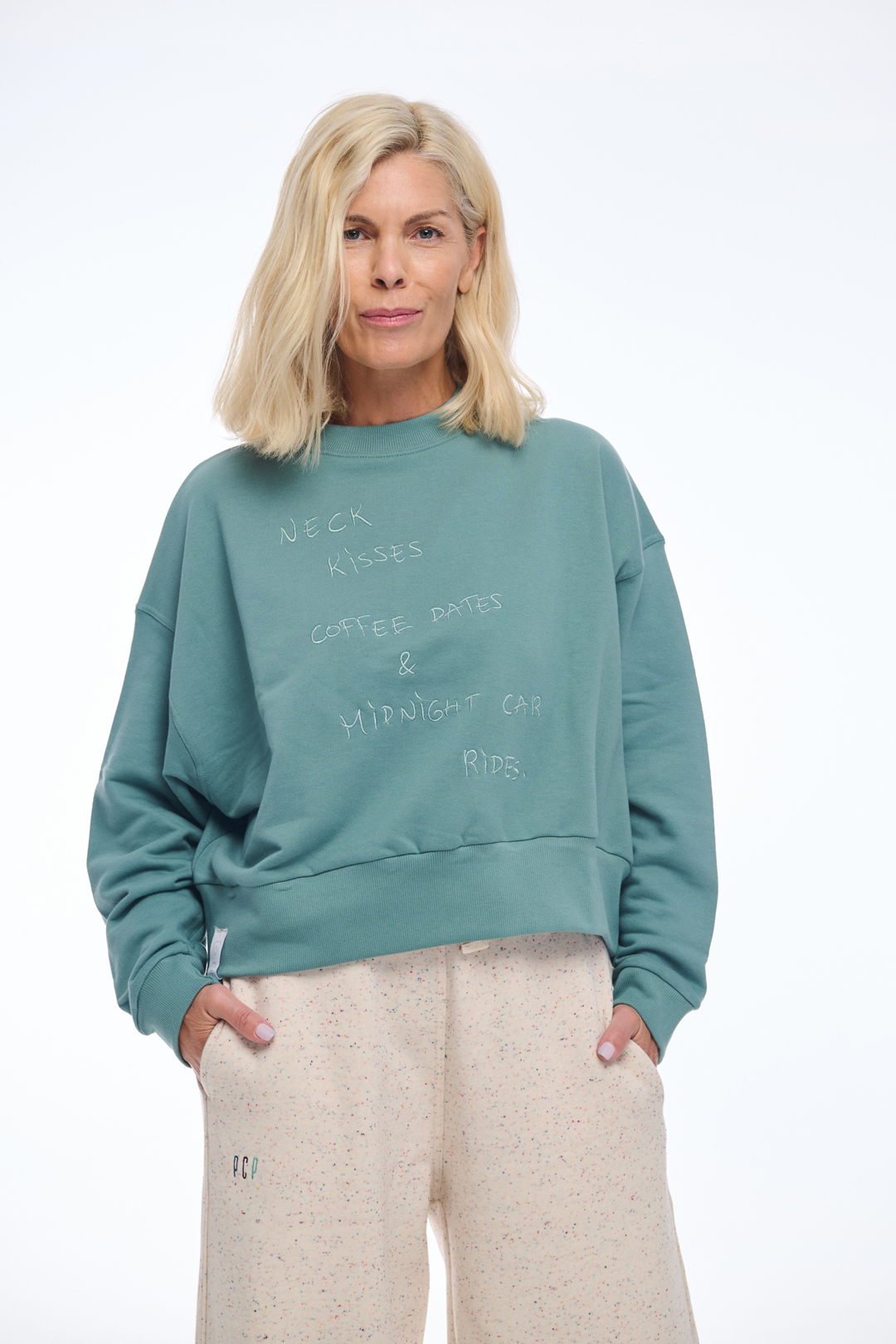 Women's Hoodies & Sweatshirts PCP Clothing Khaki