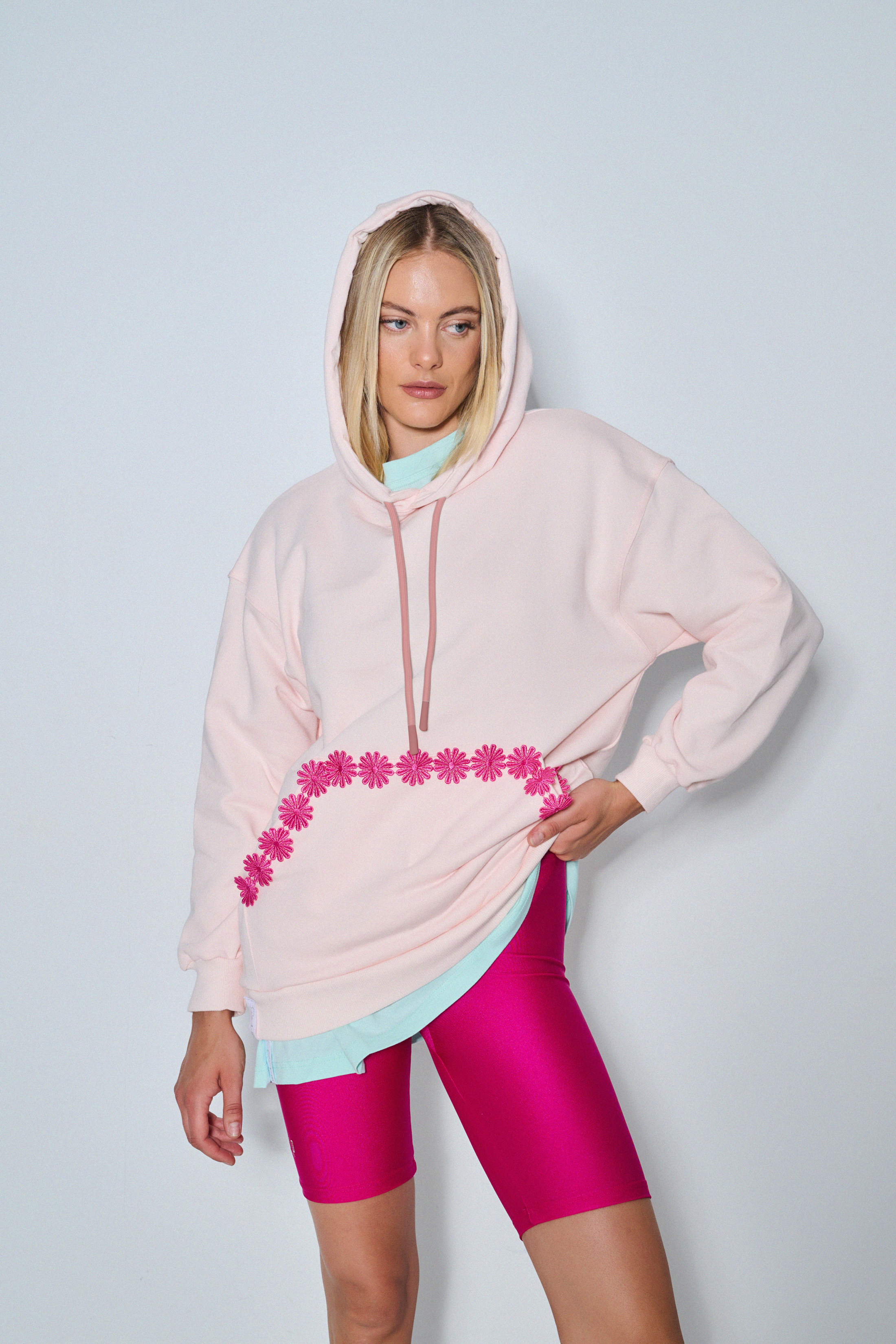 Women's Hoodies & Sweatshirts PCP Clothing Pink