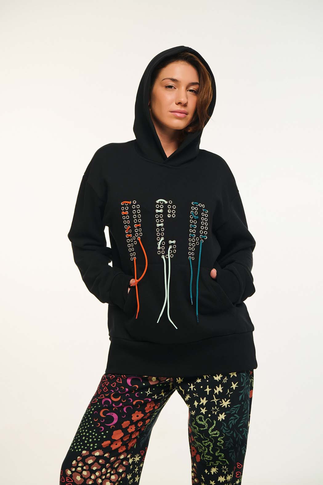 Women's Hoodies & Sweatshirts PCP Clothing Black