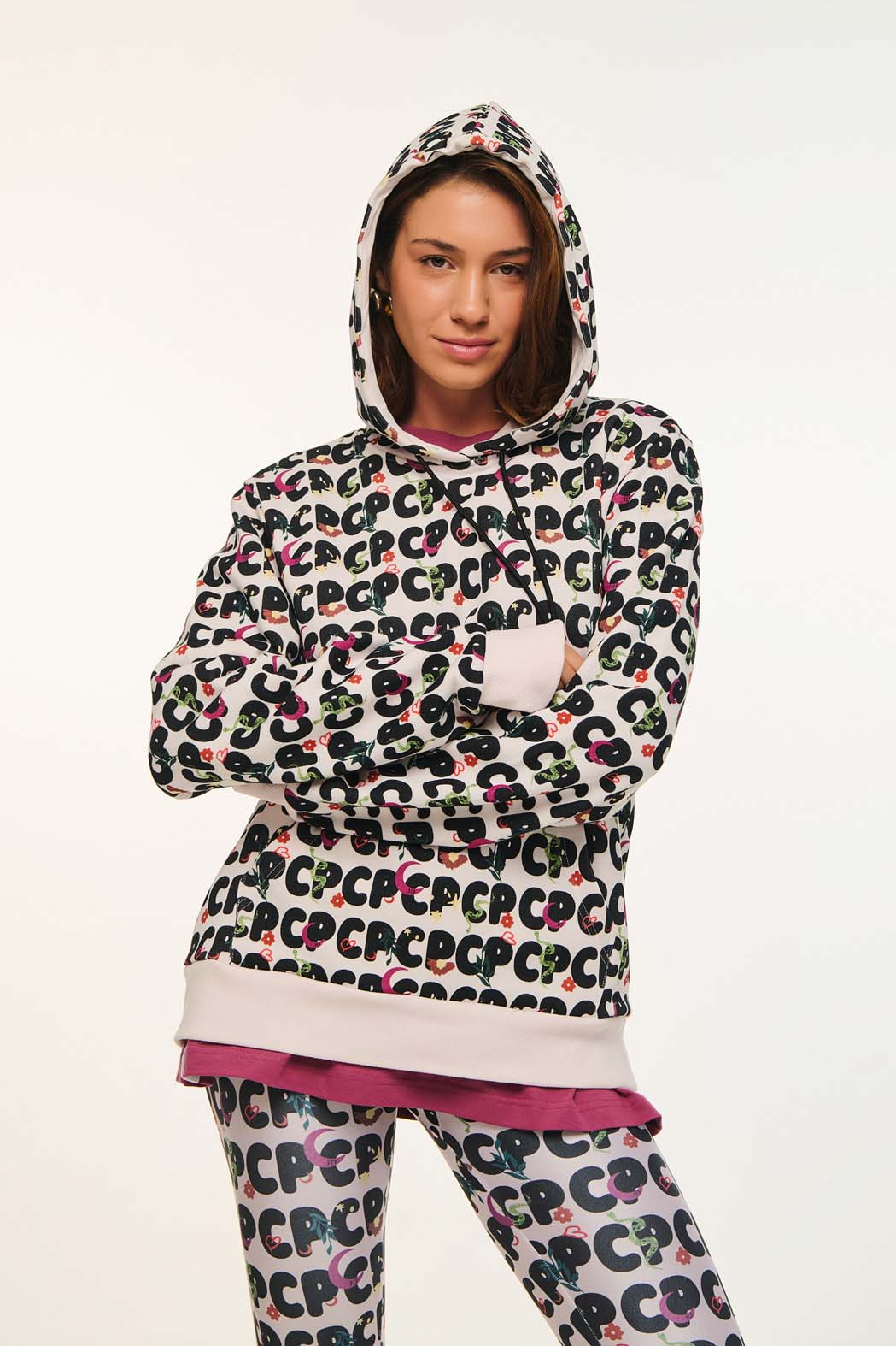 Women's Hoodies & Sweatshirts PCP Clothing Pink
