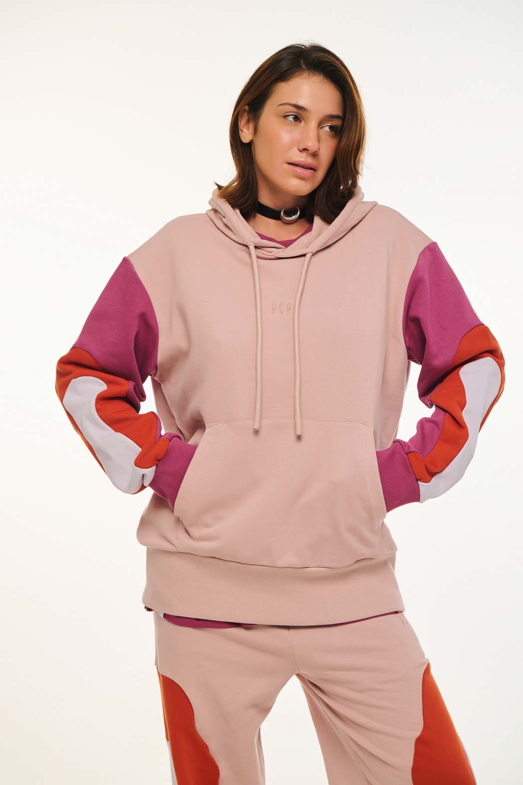 Women's Hoodies & Sweatshirts PCP Clothing Pink