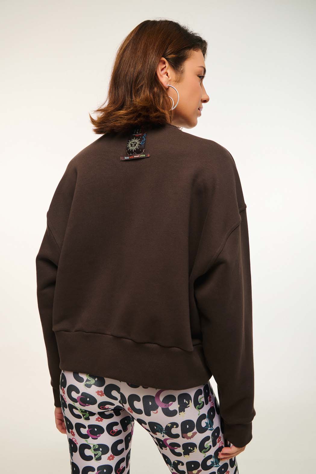 Women's Hoodies & Sweatshirts PCP Clothing Brown