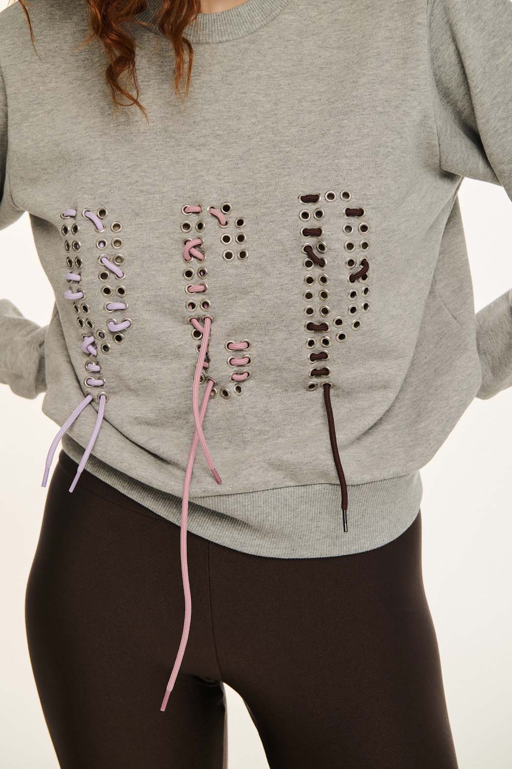 Women's Hoodies & Sweatshirts PCP Clothing Gray