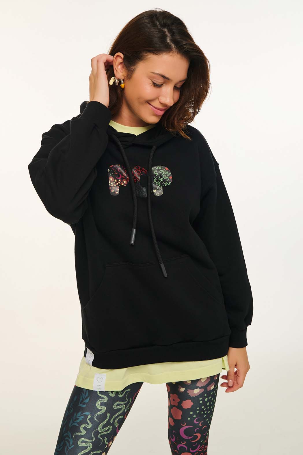 Women's Hoodies & Sweatshirts PCP Clothing Black