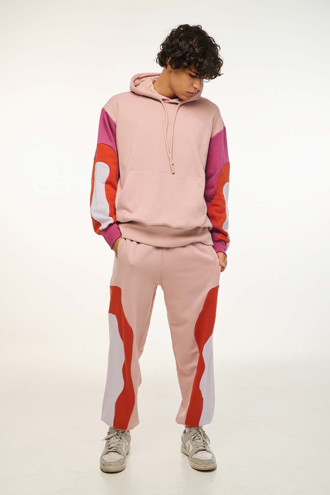 Men's Hoodies & Sweatshirts PCP Clothing Pink