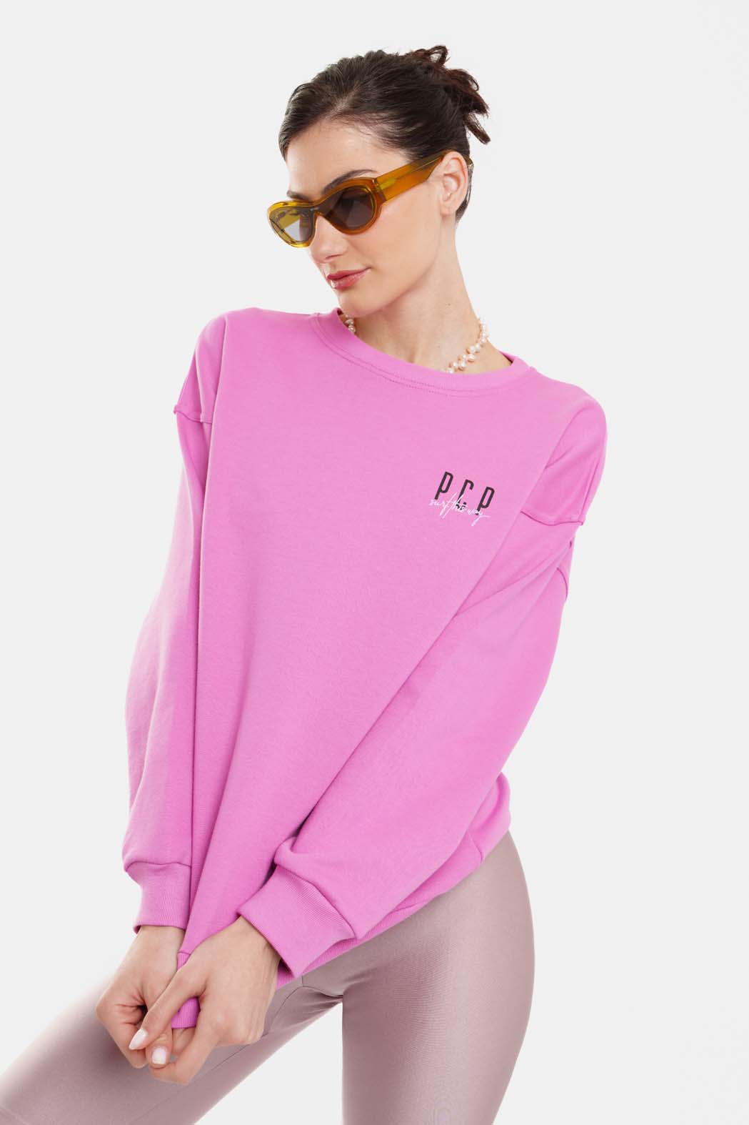 Women's Hoodies & Sweatshirts PCP Clothing Pink